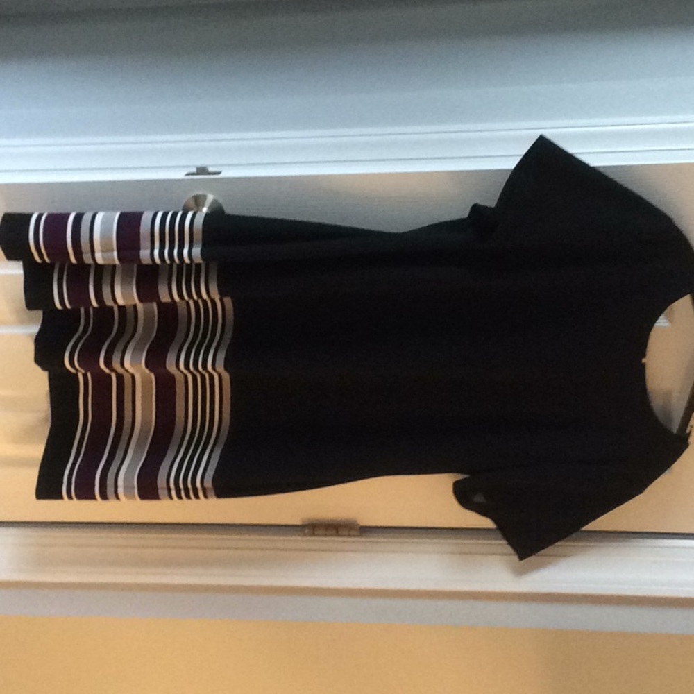 Calvin Klein zip back short sleeve dress